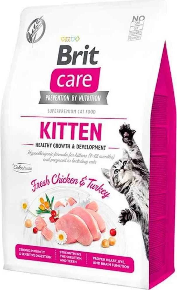 Brit Care Kitten Tavuklu ve Hindili 2 kg Yavru Kedi Maması - 2
