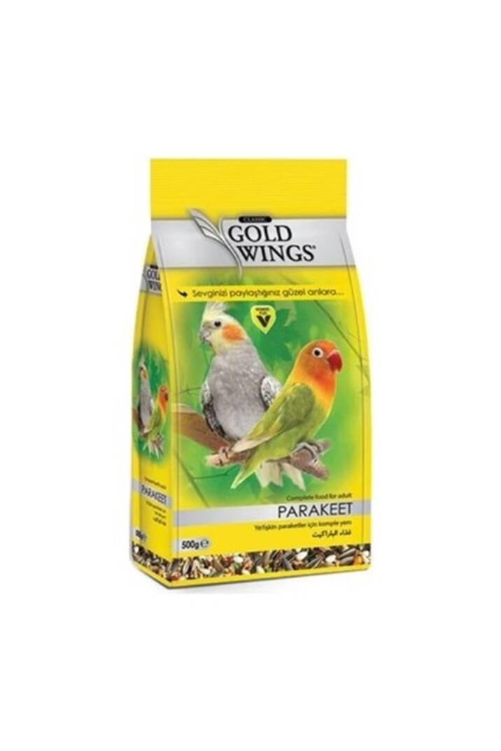 Gold Wings Premium Paraket Sultan Cennet Papağanı Yemi 500gr - 1