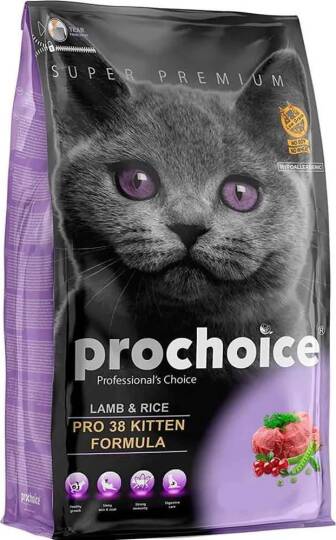 Prochoice Pro 38 Kitten Kuzu Etli 15 kg Yavru Kedi Maması - 2