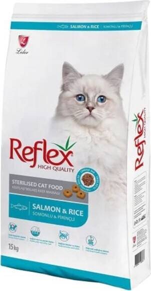 Reflex Sterilised Balıklı 15 kg Yetişkin Kedi Maması - 1